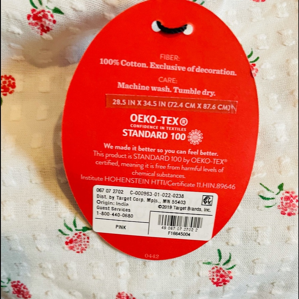 !! Final sale ✨NWT Embroidered Opalhouse Apron with Raspberries - Picture 4 of 5